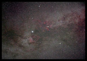 The Milky Way through Cygnus a few hours later.