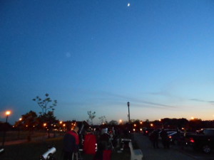 HAA Public Stargazing Night at McQuesten Park with Moon